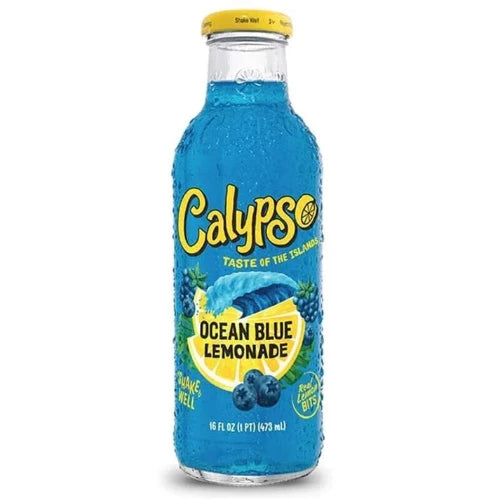 Calypso Ocean Blue Lemonade 473ml - Candy Kiosk