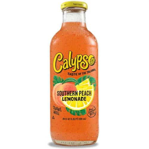 Calypso Southern Peach Lemonade 473ml - Candy Kiosk