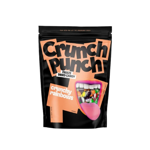 Crunch Punch freeze dried candy Crunchy rainbows