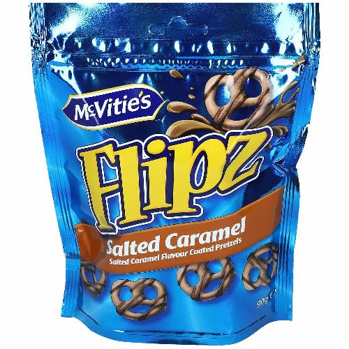 Flipz Salted Salted Caramel 90g - Candy Kiosk