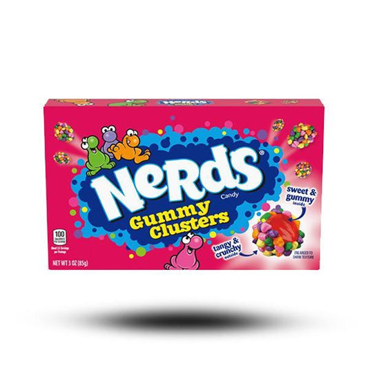 Nerds Gummy Clusters rainbow 85g - Candy Kiosk