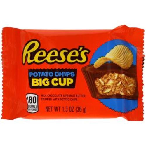 Reeses Potato Chips Big Cup 36g - Candy Kiosk