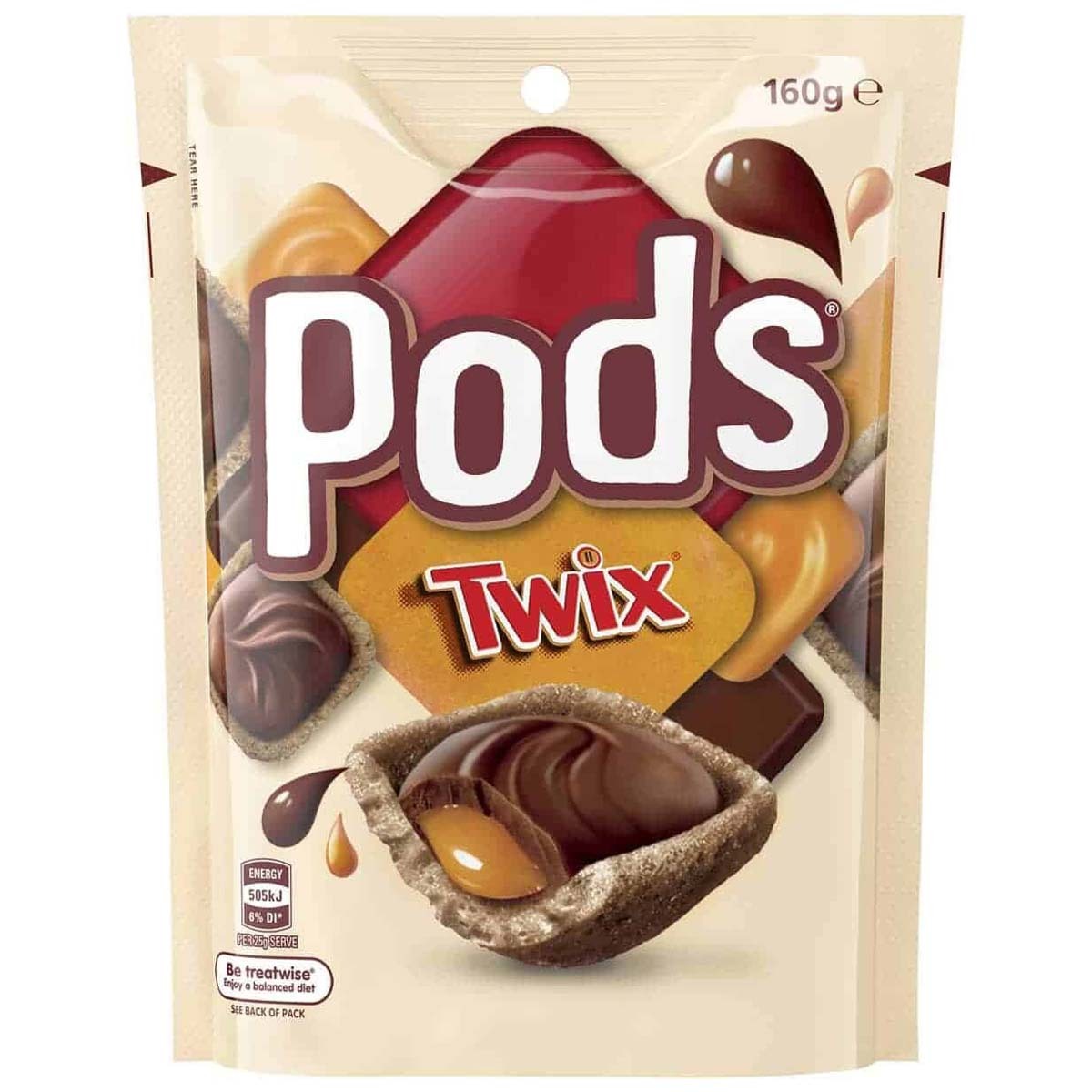 Twix Pods 160g - Candy Kiosk