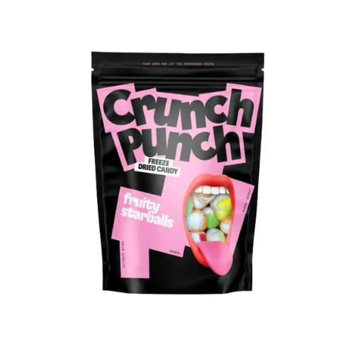 Crunch Punch freeze dried candy Fruity Starballs