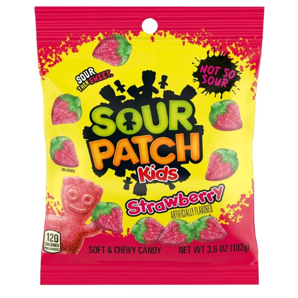 Sour Patch Strawberry 102g - Candy Kiosk