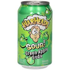 Wareheads Green Apple Soda 330ml - Candy Kiosk